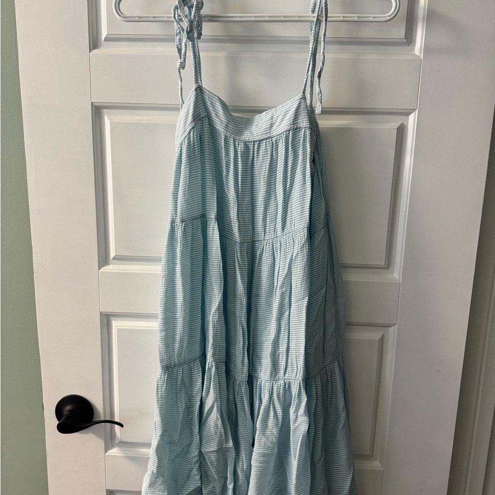 Striped Blue Sundress